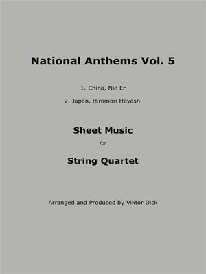 cover image of National Anthems Volume 5